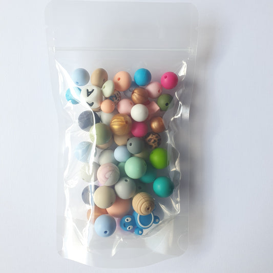 mixed silicone beads bag south africa
