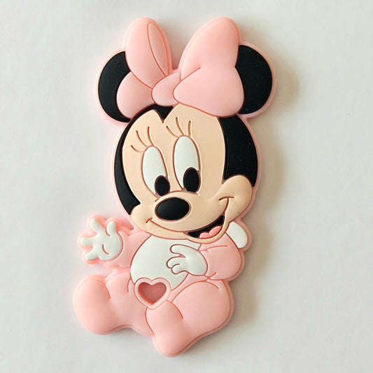 Baby Minnie Silicone Teether - Hey Beadly
