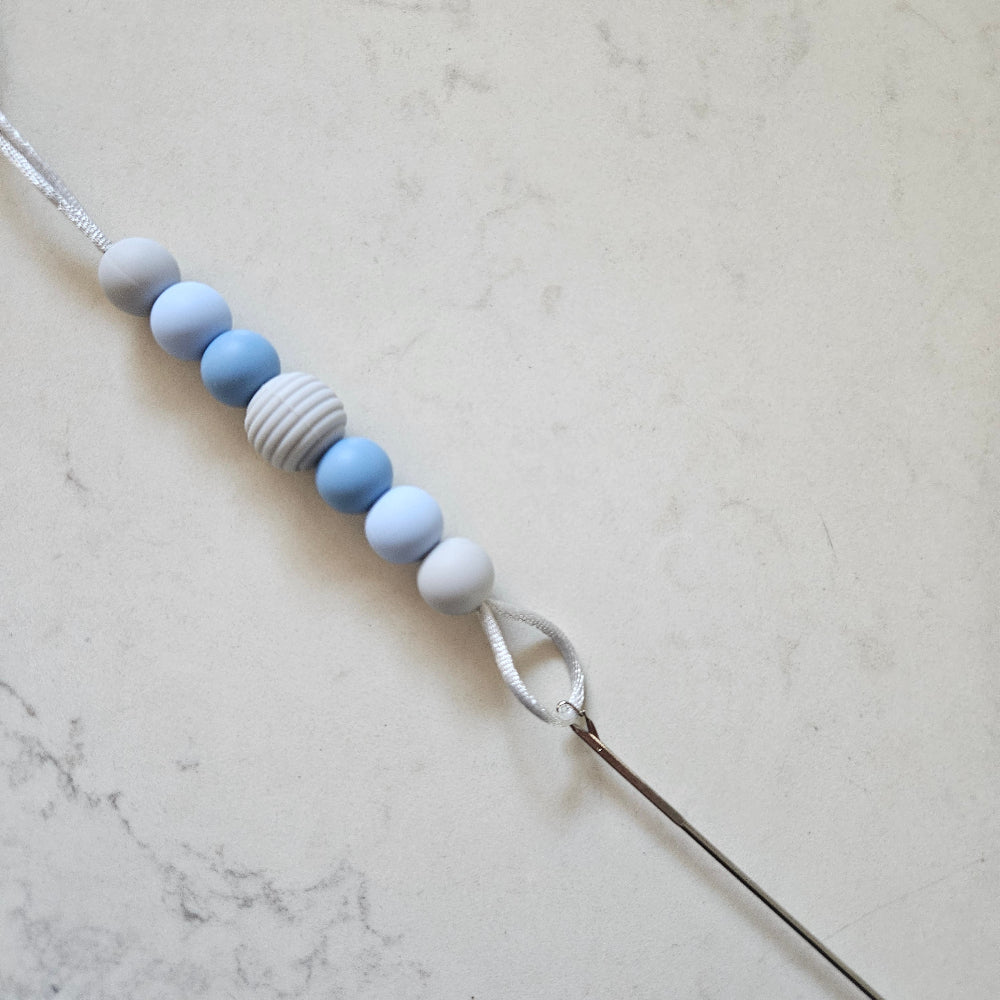 Bead Threading Needle - Pulling Cord Through Beads