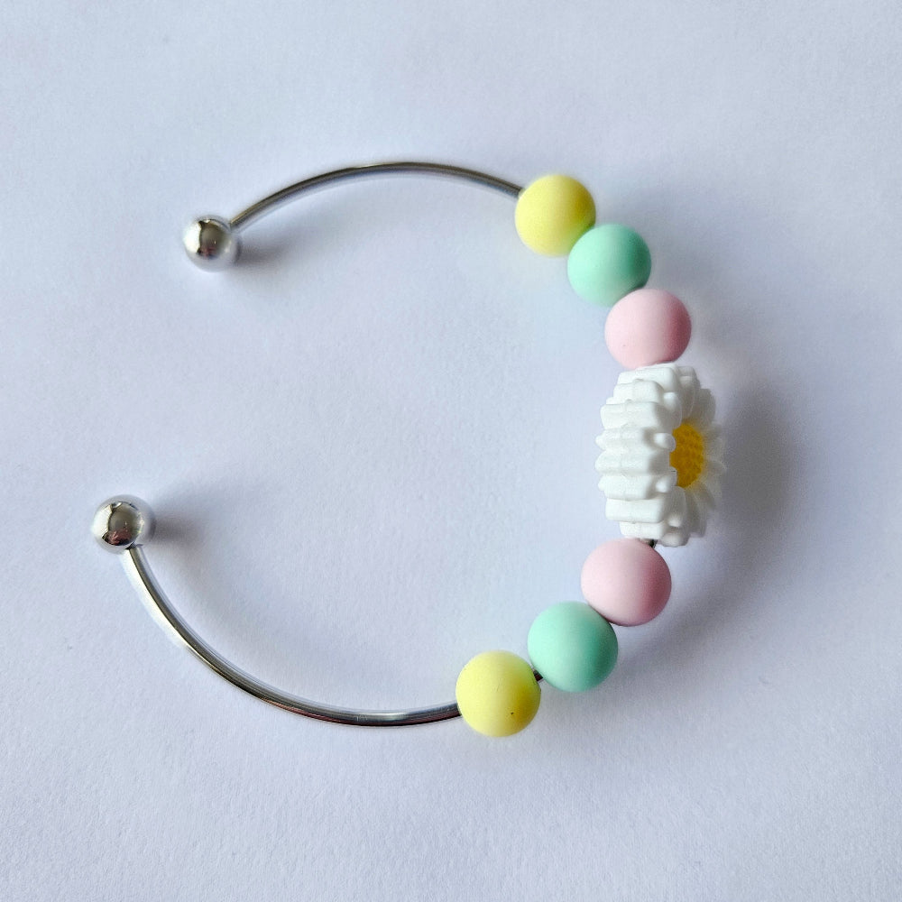 Stainless Steel Beadable Bracelet - Hey Beadly