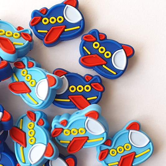 airplane silicone beads