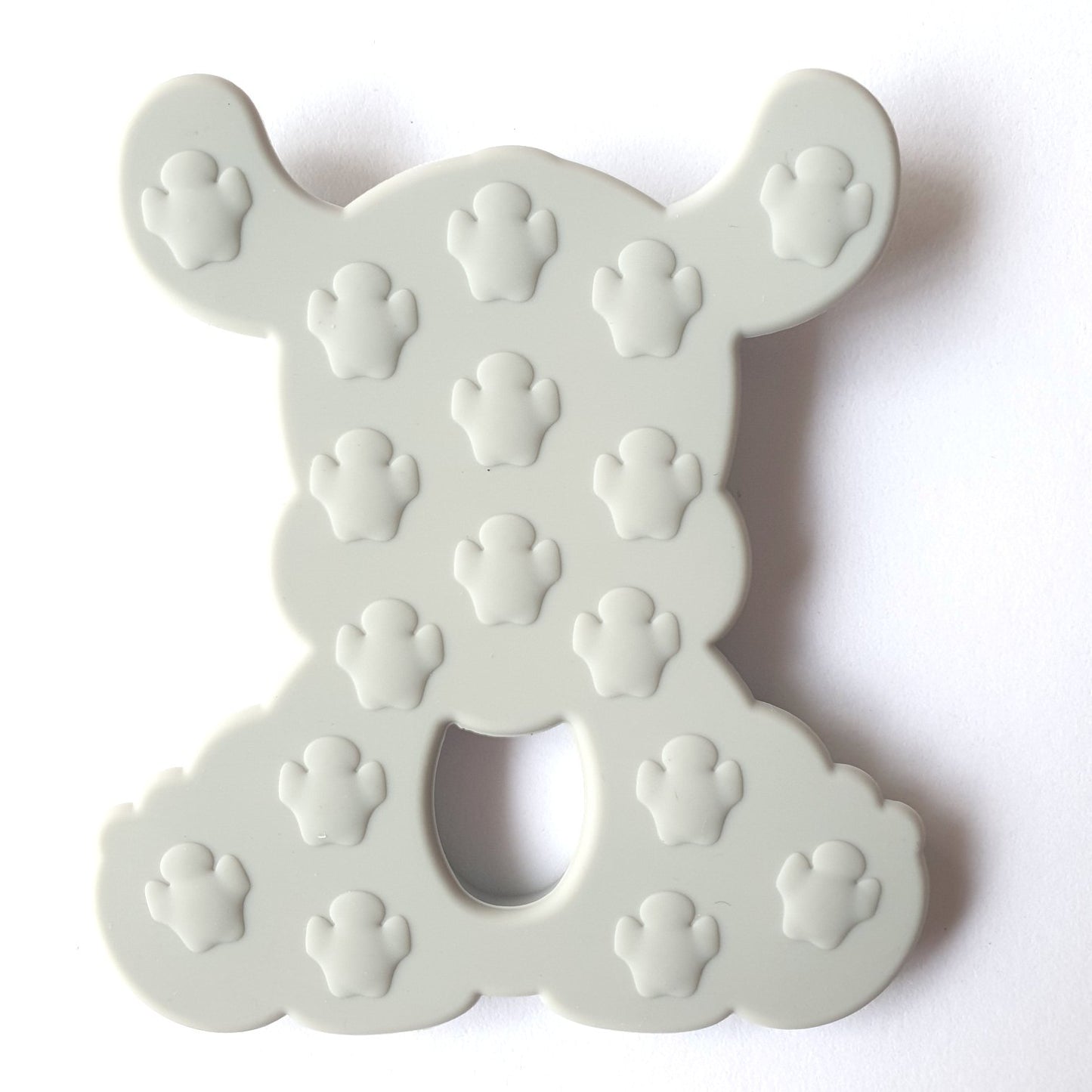Grey Rhino Silicone Teether Back
