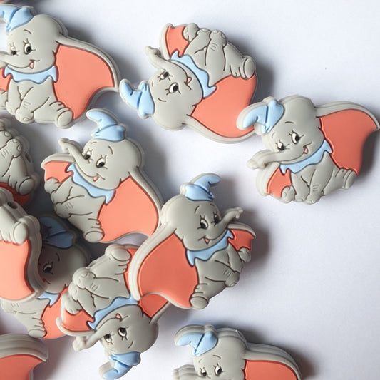 Dumbo Silicone Beads - Hey Beadly