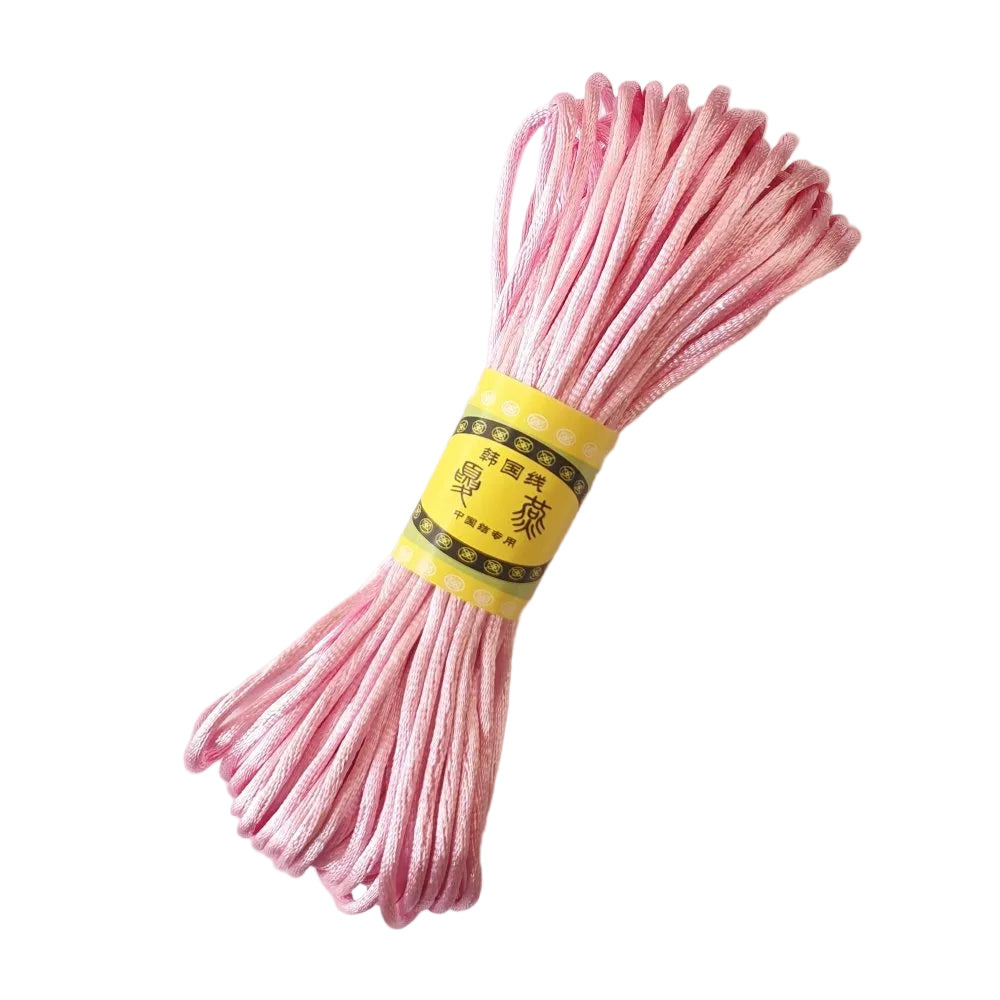 Satin Nylon Cord - 2.0mm (20m bundles) - Hey Beadly