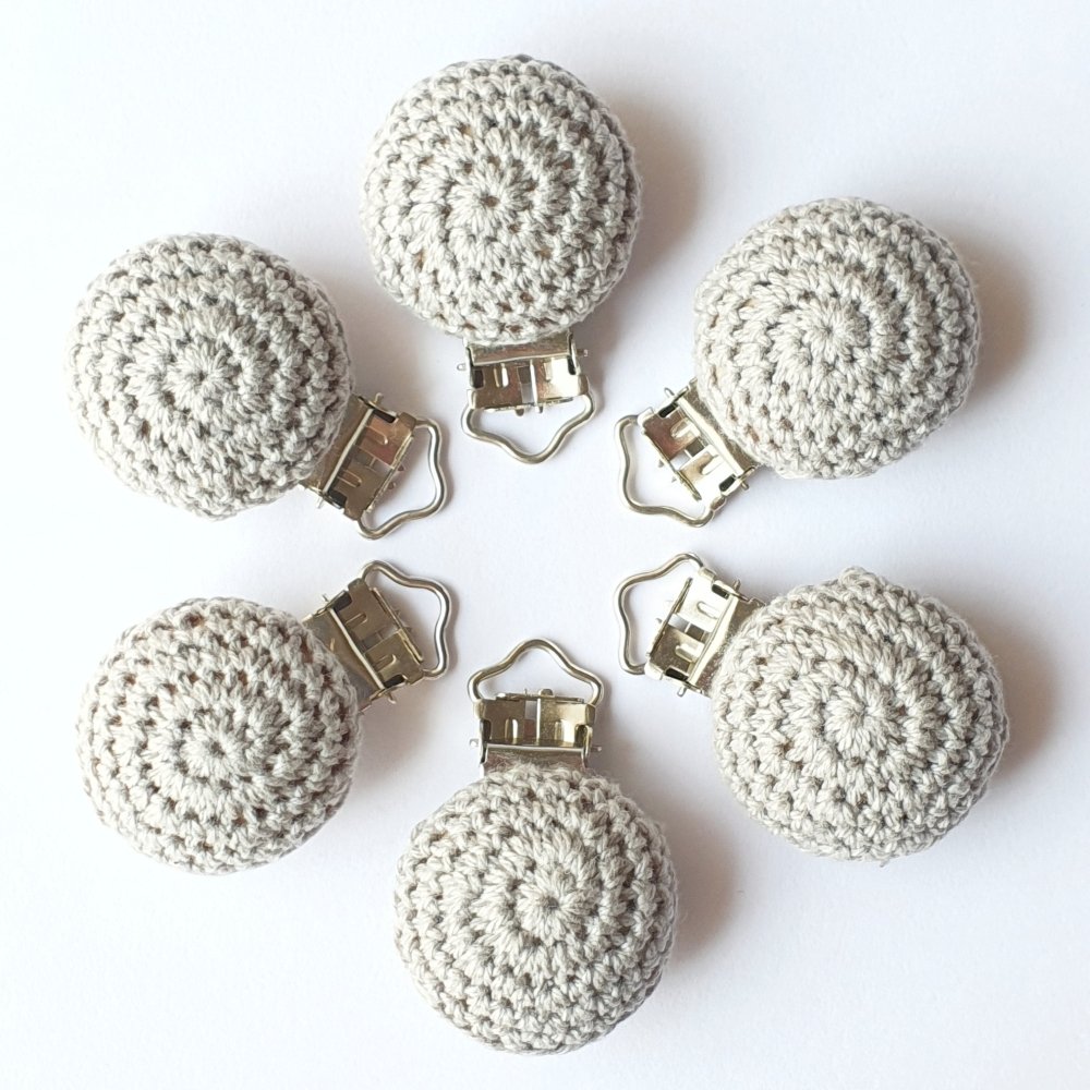 Crochet Clips - Hey Beadly