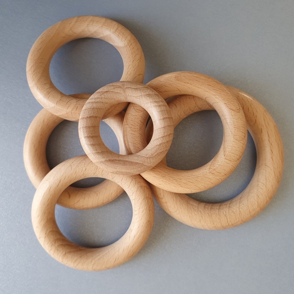Wood Rings - Hey Beadly