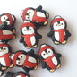Silicone Christmas Penguin Beads