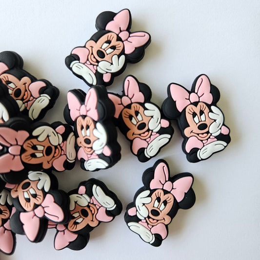 Minnie Mouse Silicone Beads