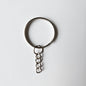 Keyring & Chain - Silver