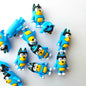 3D Silicone Bluey Beads - Hey Beadly