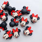 3D Silicone Minnie Mouse Beads - Hey Beadly