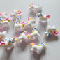 3D Silicone Unicorn Beads - Hey Beadly