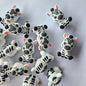 3D Zebra Silicone Beads - Hey Beadly
