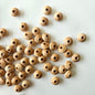Beech Wood Lentil Beads - Hey Beadly