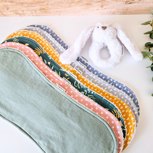 Burp and Drool Cloths - Hey Beadly