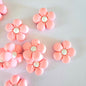 Cany Pink Flower Silicone Beads - Hey Beadly