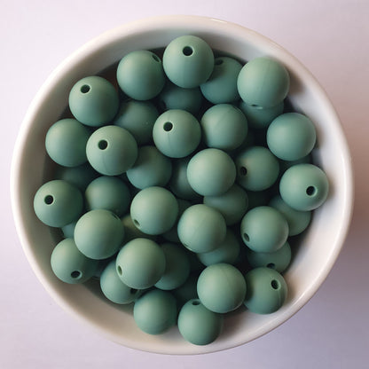 feldspar round silicone beads - hey beadly