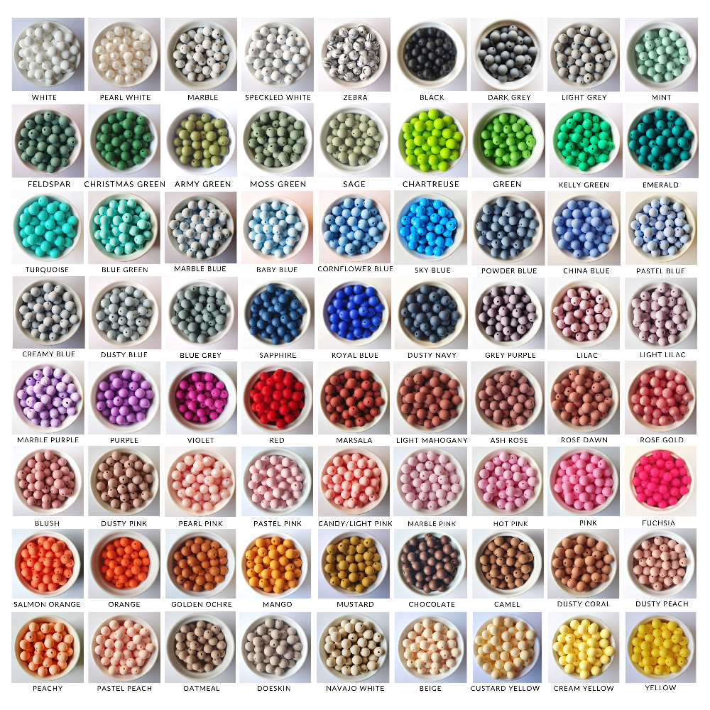 Hey Beadly Bead Colors - Hey Beadly