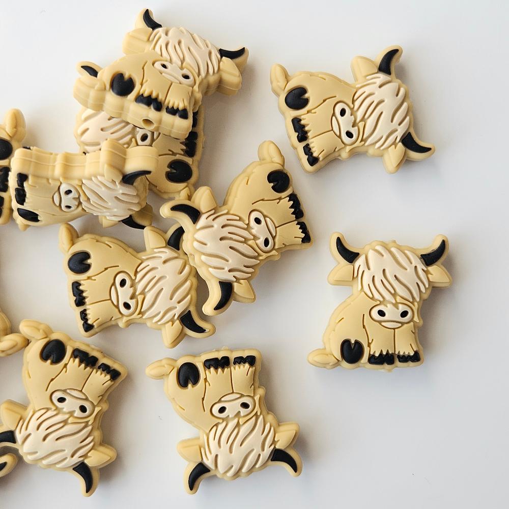 Highlands Cow Beads - Hey Beadly
