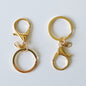 Keyring & Clip - Gold - Hey Beadly