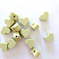 Mini Silicone Heart Beads - Hey Beadly