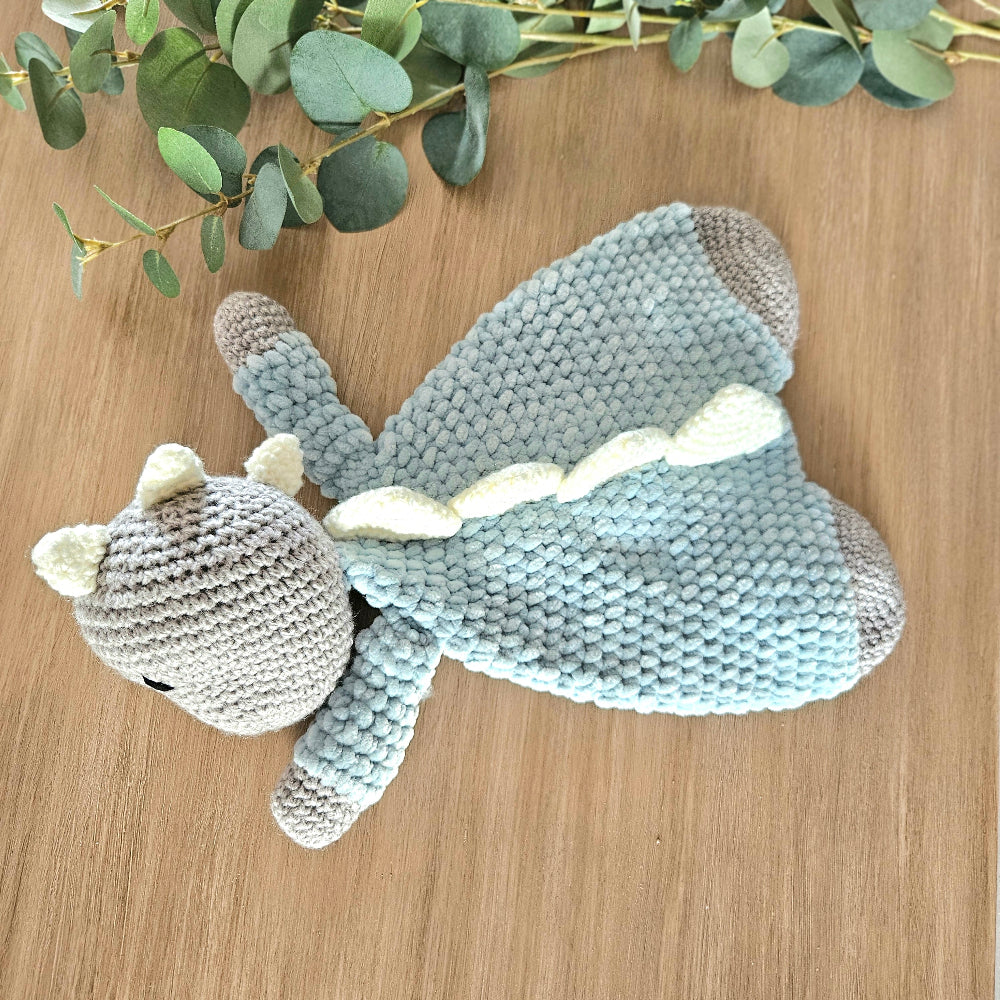 Mint Handmade Dinosaur Snuggler - Hey Beadly