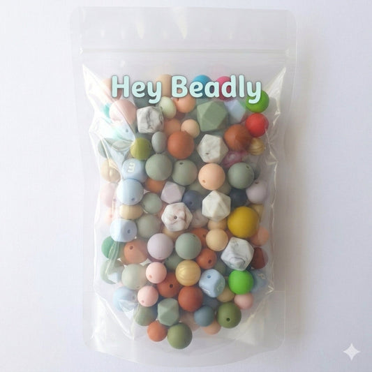 Mixed Bead Grab Bag (50 pcs) - Hey Beadly