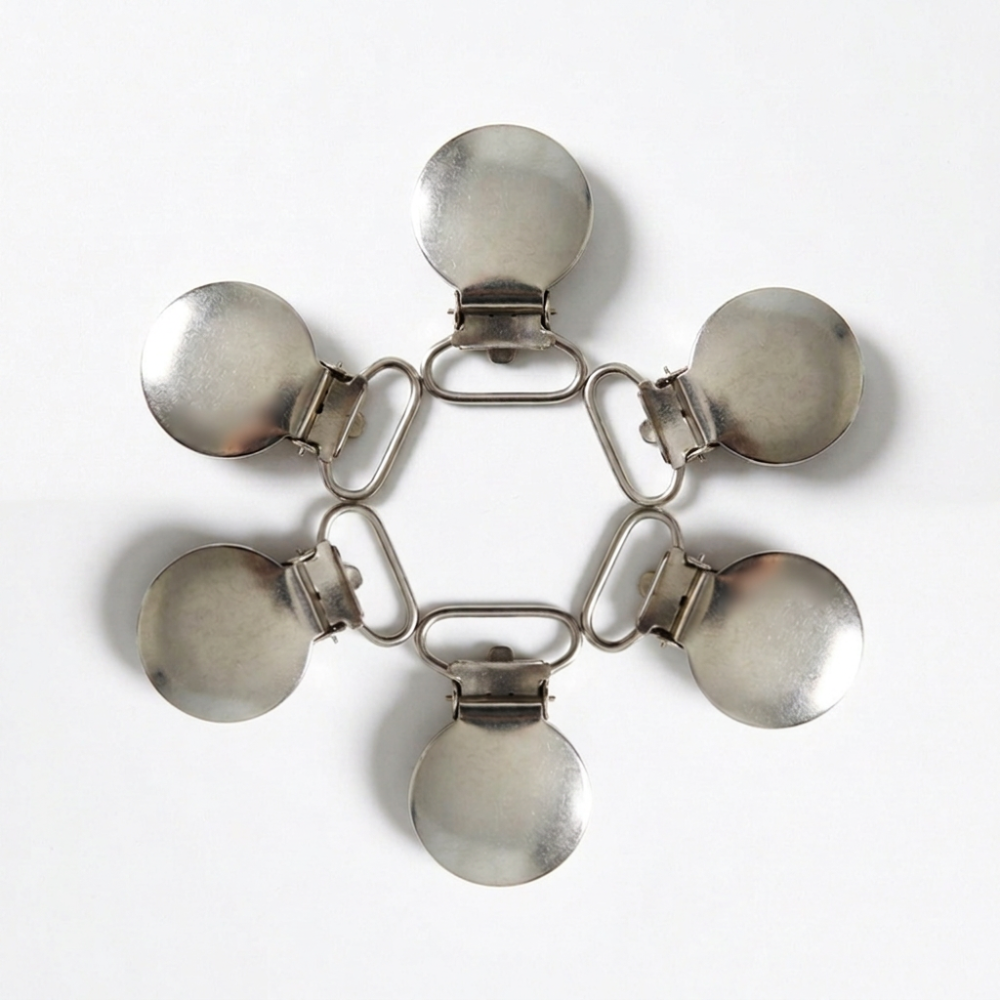 Round Metal Dummy Clips - Hey Beadly