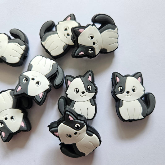 Silicone Cat Beads - Hey Beadly