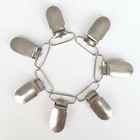 Metal Suspender Clips - Hey Beadly