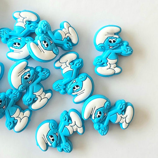 Smurfs Silicone Beads - Hey Beadly