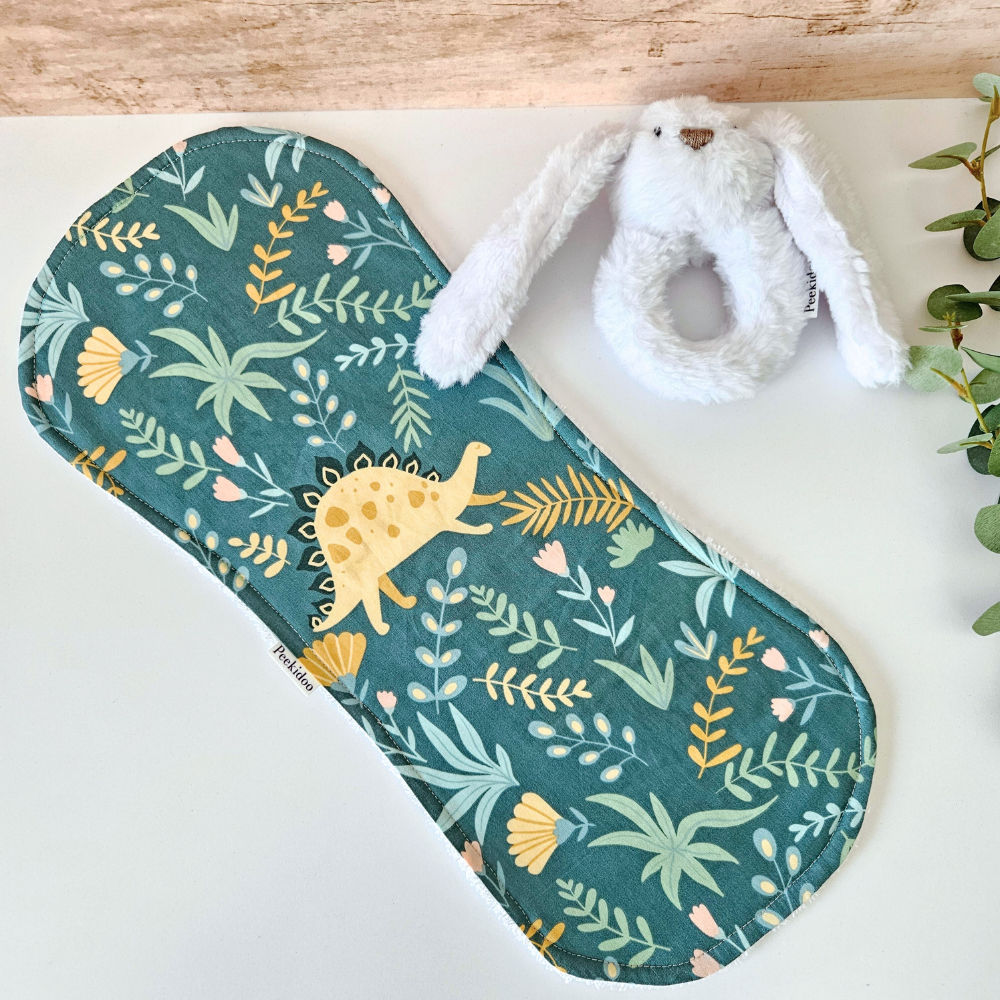 Wild Dinosaur Burp and Drool Cloth - Hey Beadly