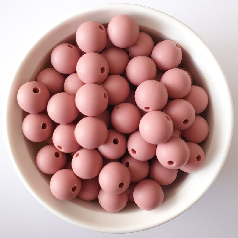 9mm round silicone beads - Hey Beadly