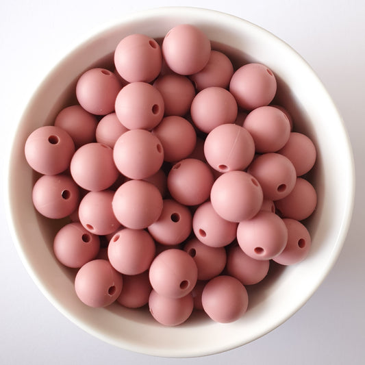 9mm round silicone beads - Hey Beadly