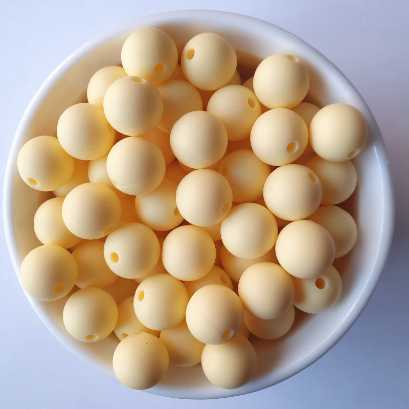 9mm round silicone beads - Hey Beadly
