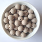 doeskin round silicone beads - hey beadly