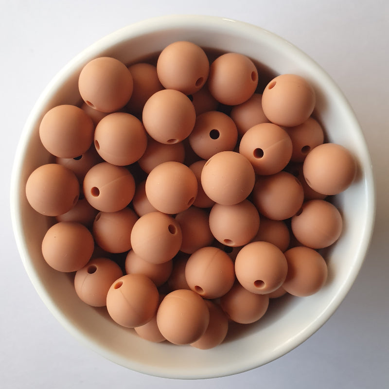 9mm round silicone beads - Hey Beadly