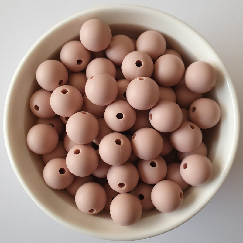 9mm round silicone beads - Hey Beadly