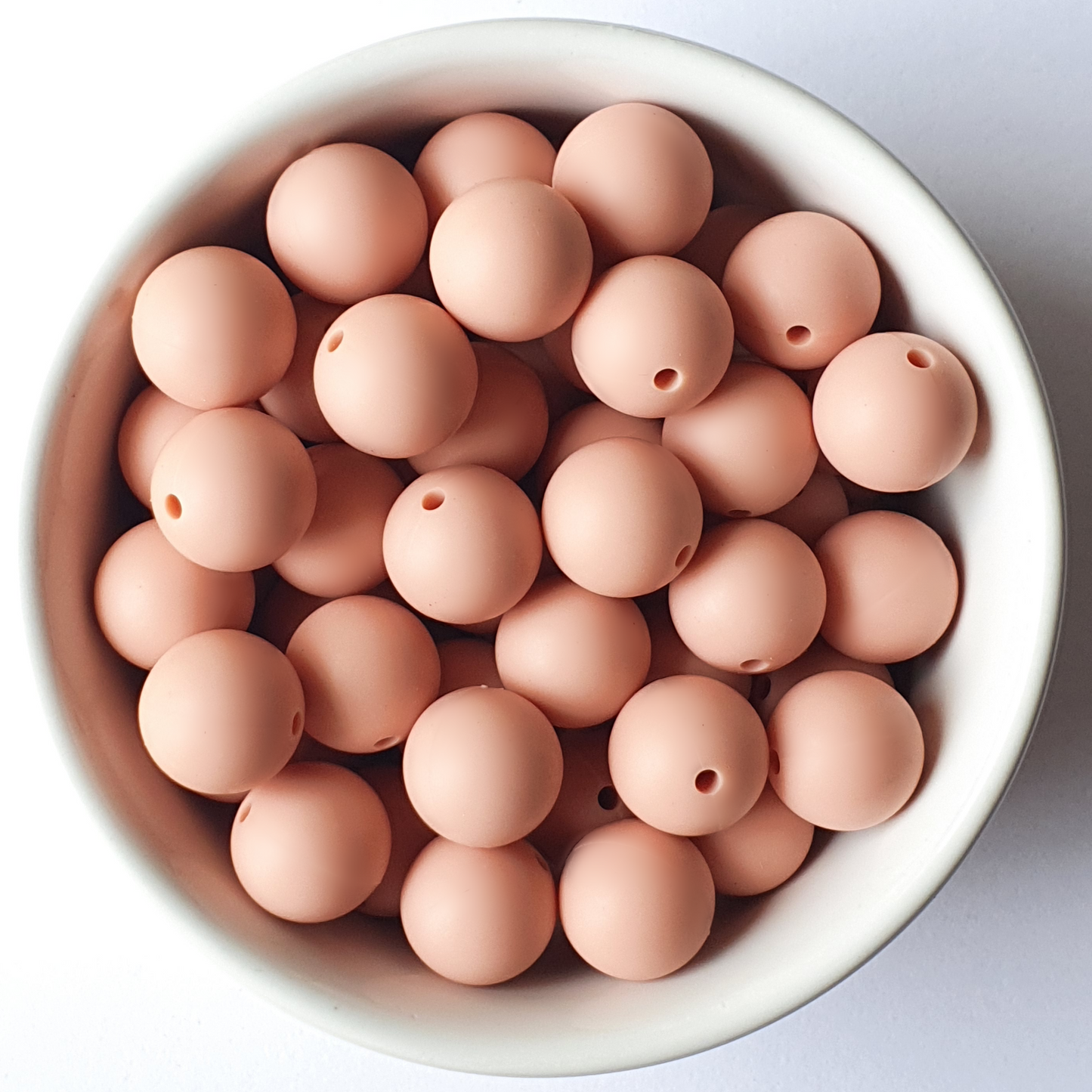 19mm Round Silicone Beads