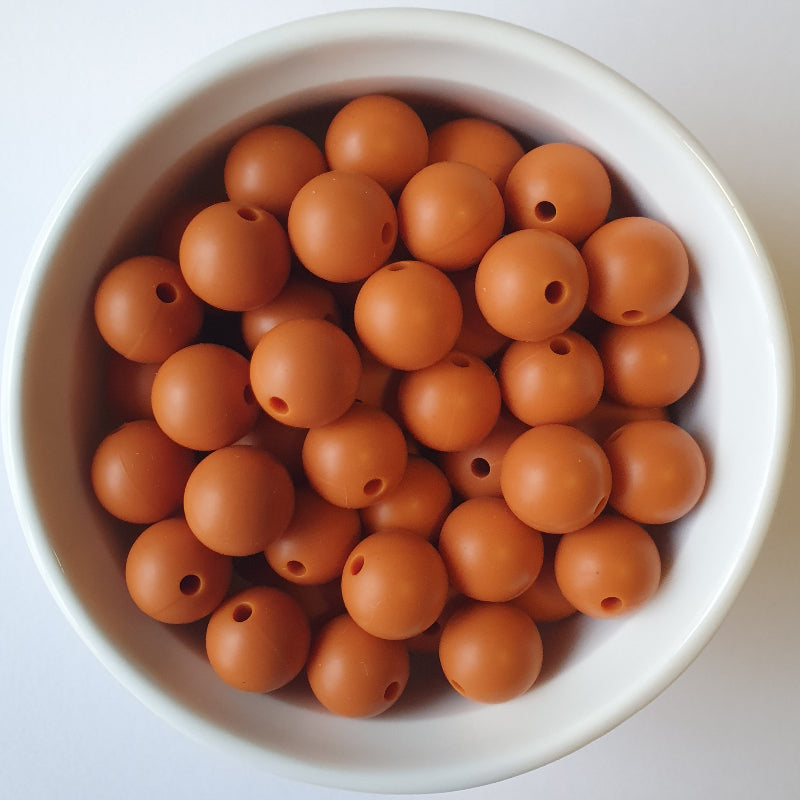 9mm round silicone beads - Hey Beadly