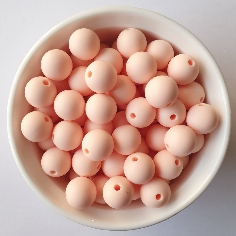 9mm round silicone beads - Hey Beadly