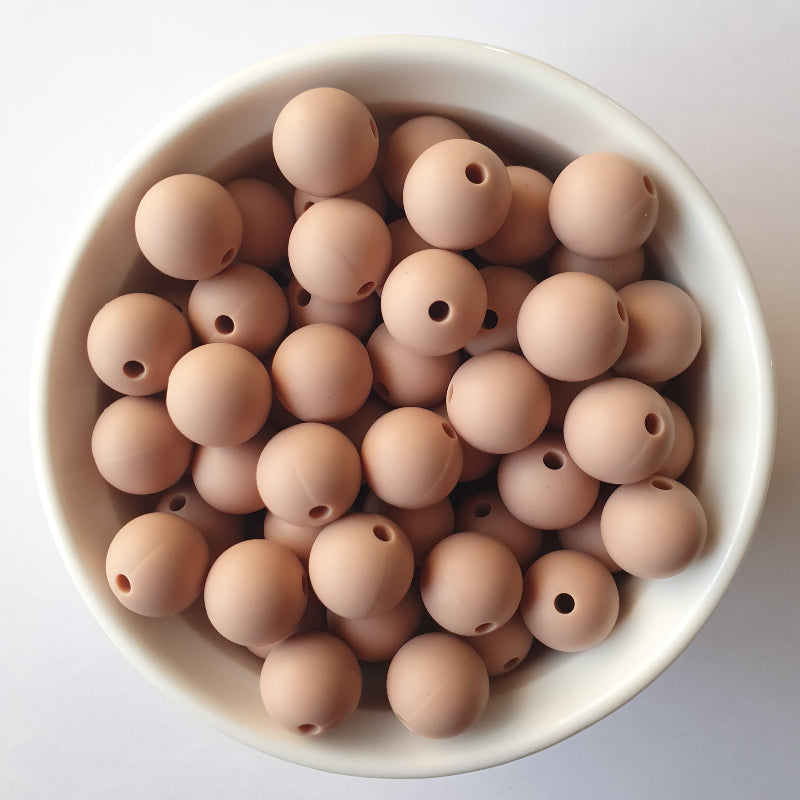 9mm round silicone beads - Hey Beadly
