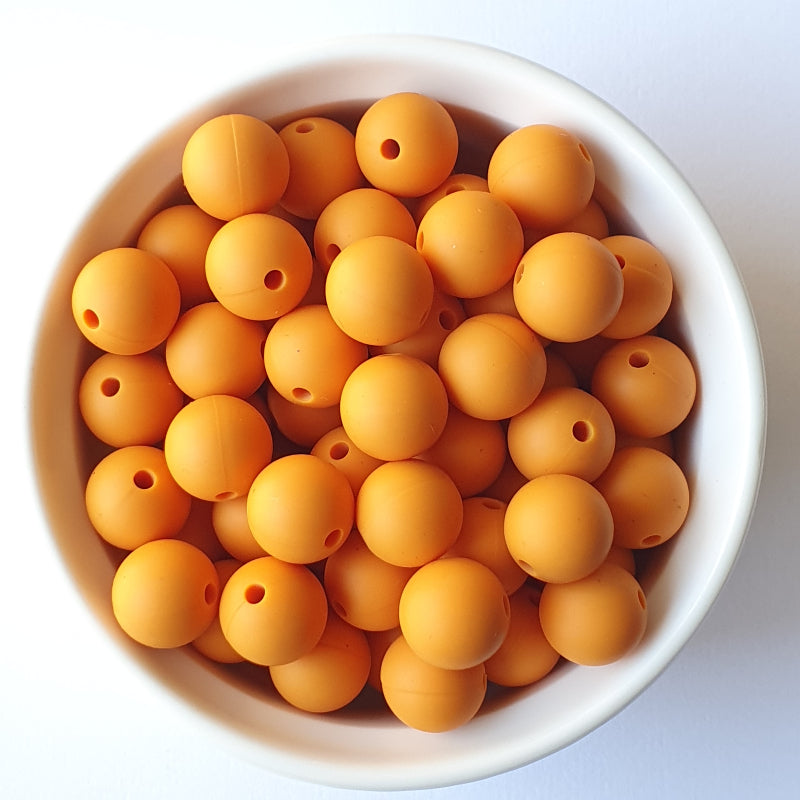 9mm round silicone beads - Hey Beadly