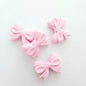 mini bow ribbon silicone beads - hey beadly