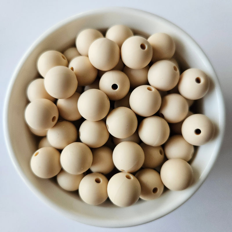 9mm round silicone beads - Hey Beadly