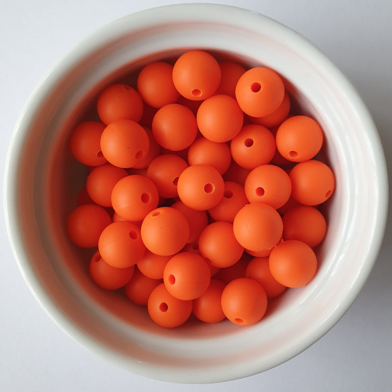 9mm round silicone beads - Hey Beadly