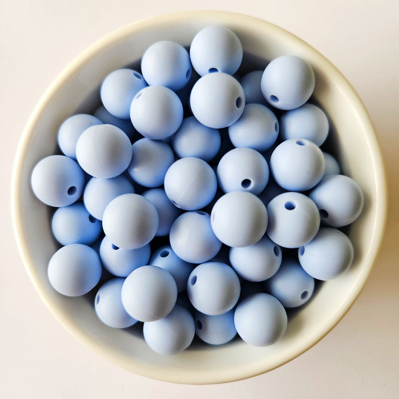9mm round silicone beads - Hey Beadly