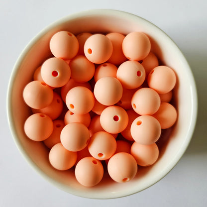 9mm round silicone beads - Hey Beadly