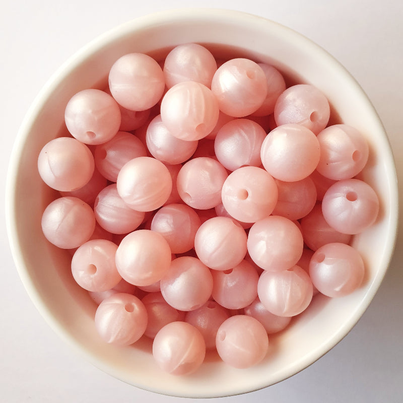9mm round silicone beads - Hey Beadly