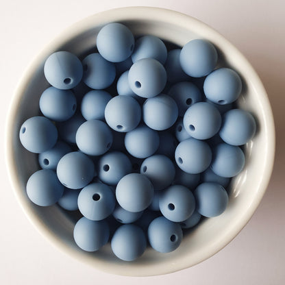 9mm round silicone beads - Hey Beadly